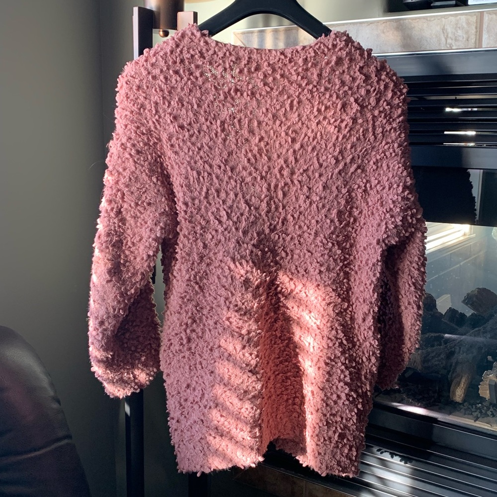 Listicle Ash Rose Cardigan Sweater - Picture 3 of 5